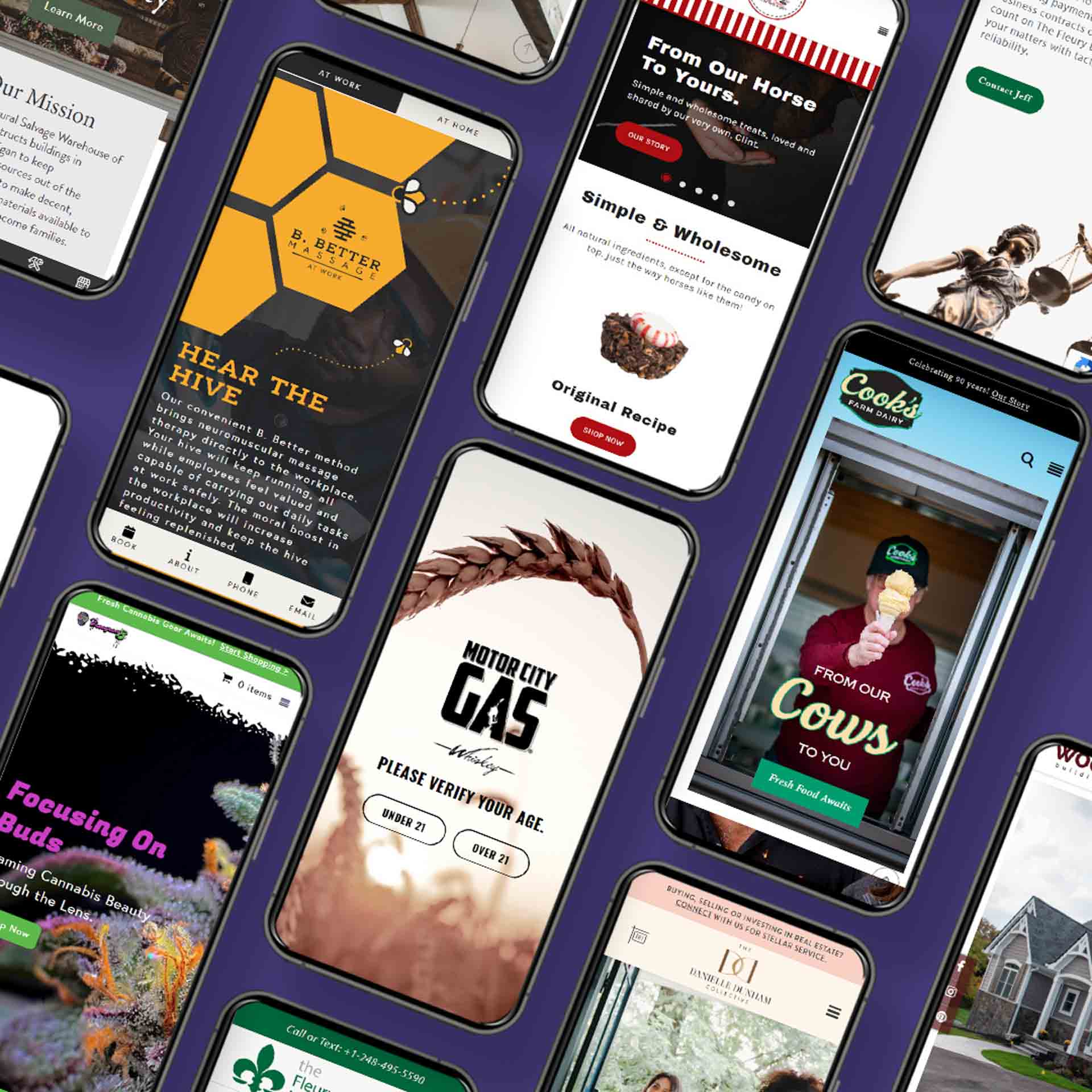 Kamunikate Mobile View of Websites Designed Developed and Hosted by Kamunikate